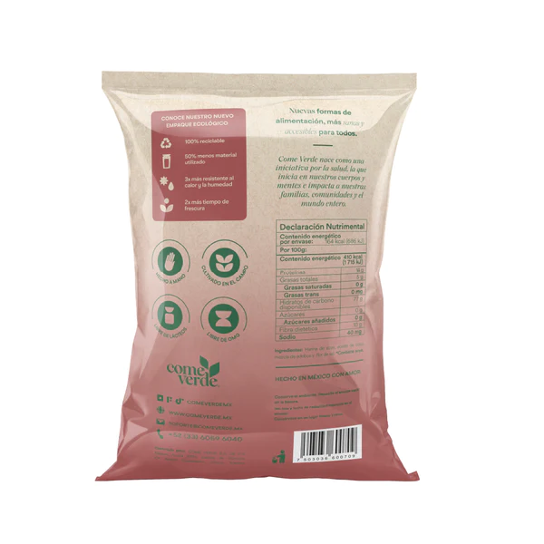 Chicharrón vegano enchilado 40 G - Imagen 2